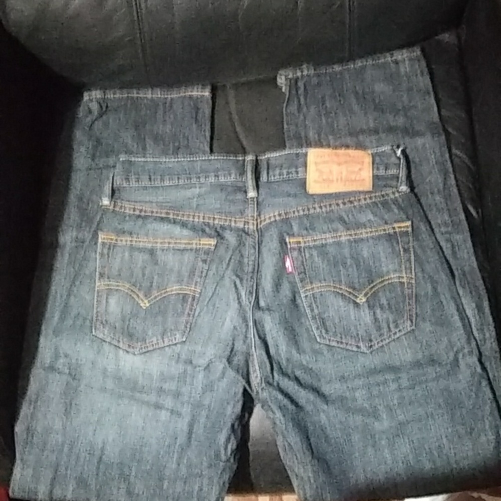 "LEVI'S" Men's Denim 514 Classic Straight-Fit Blue Jeans